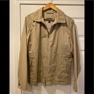 Vintage Banana Republic Khaki Light Jacket 100% Cotton